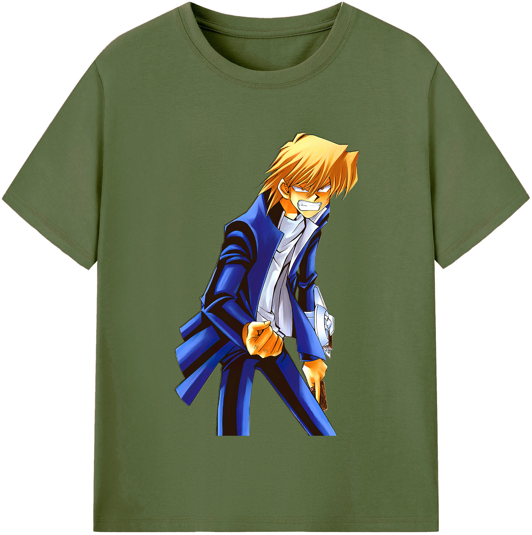 （画像用） 遊☆戯☆王 Yu-Gi-Oh! 綿100％半袖Tシャツ（フロントプリント）